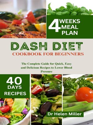 cover image of DASH DIET COOKBOOK FOR BEGINNERS